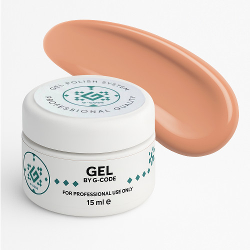 Fiber Gel G-Code — армуючий зміцнюючий гель з мікроволокнами для слабких і пошкоджених нігтів #9